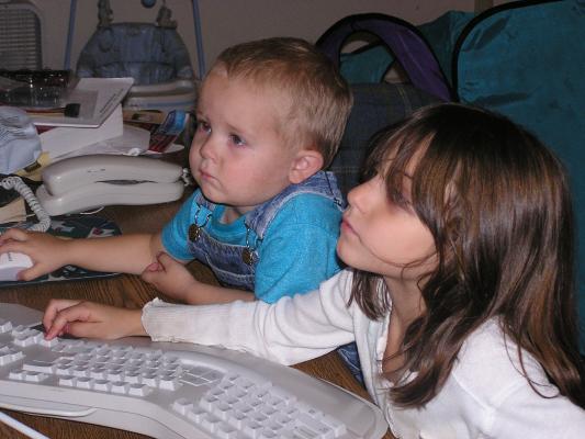 Noah and Andrea hack into the Pentagon computers.