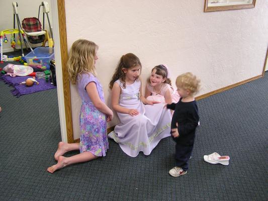 Noah is popular with the girls.