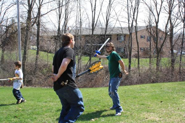 Zack Nick Sword Fight 2011