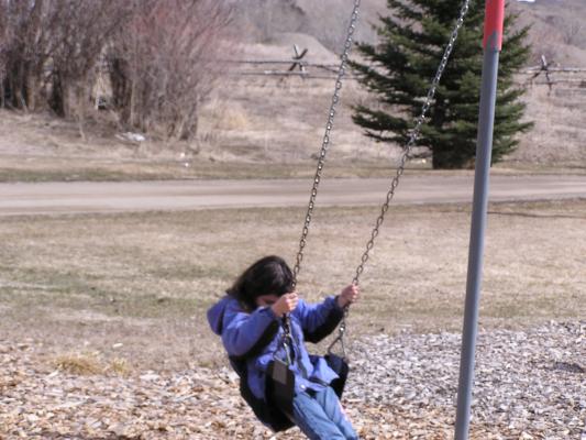 Milia swings.