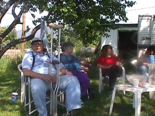 Carl Grandpa, Betty Grandma, Vicky Matthew\'s Graduation 2003
