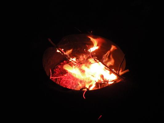 GVCC - Dinner on a stick fire