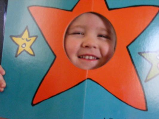 Noah is a silly starfish