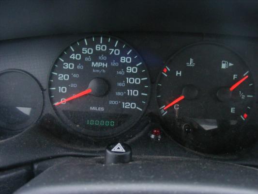 We hit 100,000 miles in the Dodge Neon