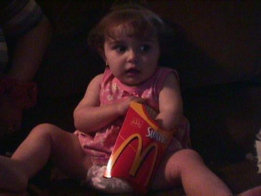 Malia likes them fries
