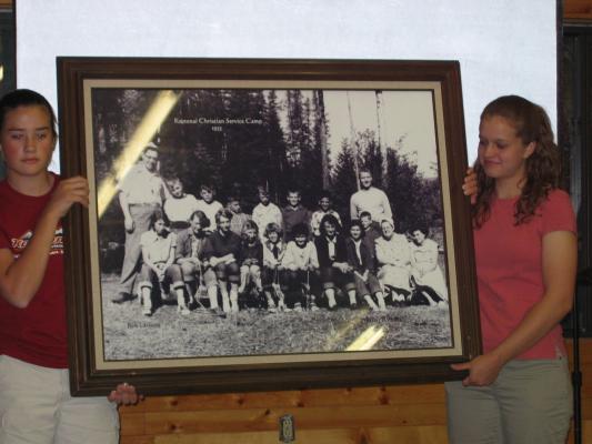 Photo of the original campers