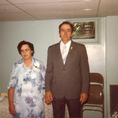 Carl Grandpa, Betty Grandma 1998