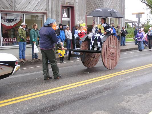 The Belgrade Fall Festival Parade.
This is for a musical to be performed.