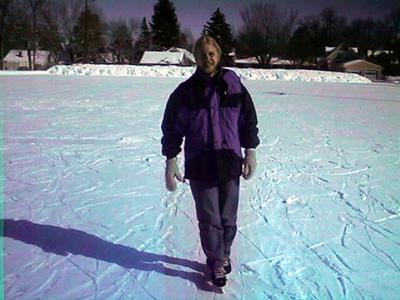 Jason ice skating