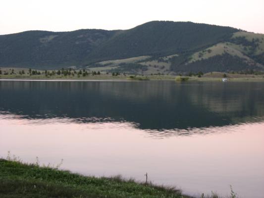 Dusk at Browns lake.