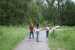 Nicole, Malia, and Andrea enjoy the nature walk. thumb