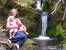 Katie, Sarah and Noah by a waterfall thumb
