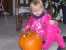 sarah and the pink bear color a pumpkin. thumb