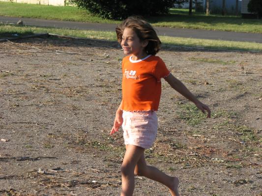 Andrea running