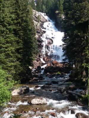 Hidden Falls at Jenny Lake