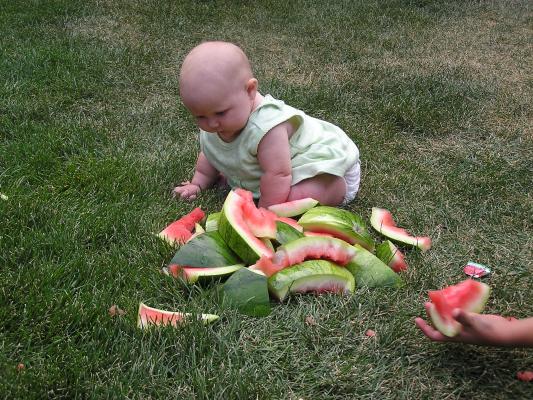 Or maybe I should eat some watermelon.