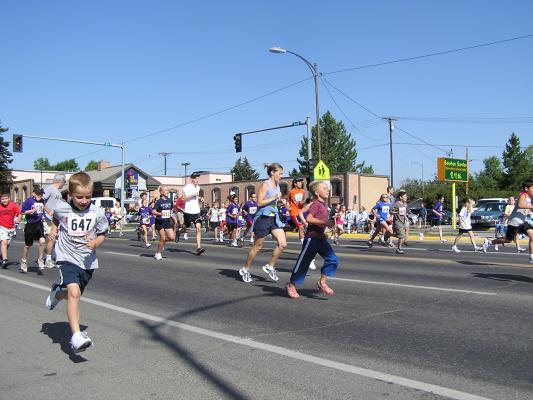 Before the parade, there was the Children's Run.
