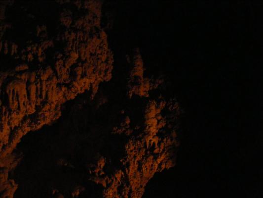 Cave formations.