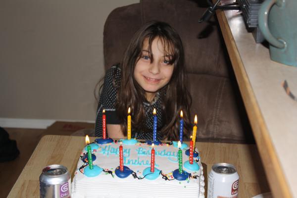 cake  Andrea\'s 10th Birthday 2011
