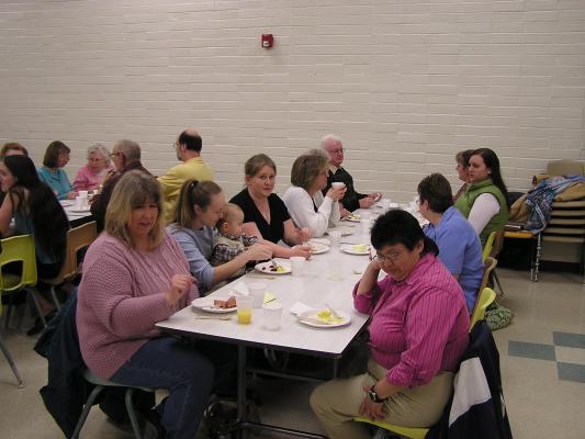 Easter Breakfast at GVCC.