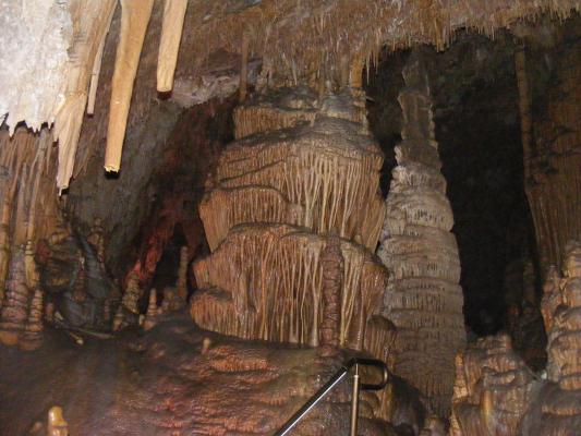 Lewis and Clark Caverns.