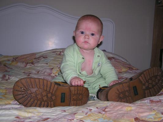 Noah contemplates the large shoes he has to fill.