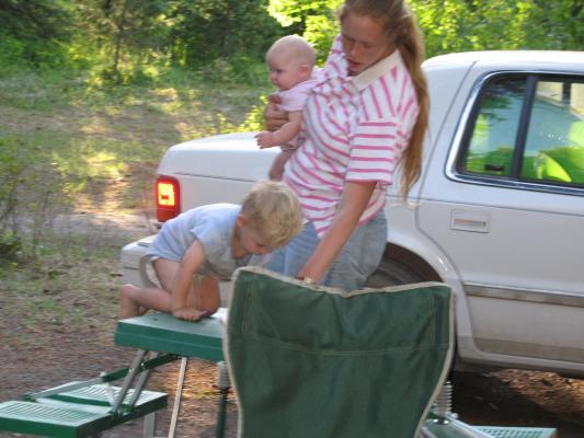 Noah Sarah Katie Eder Family Camp 2006