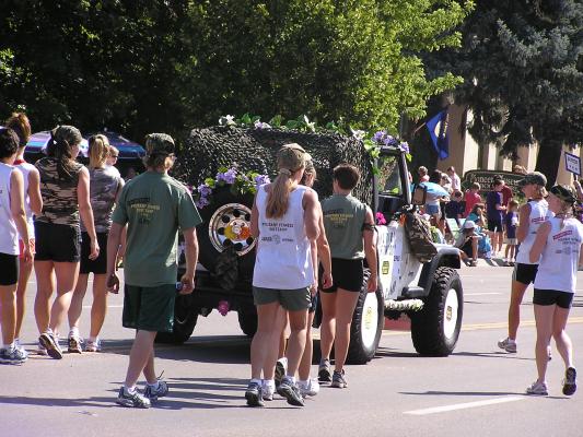 Military Fitness Bootcamp
Sweet Pea Festival Parade.