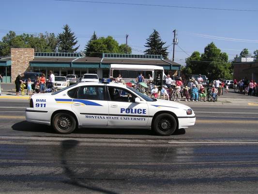 Montana State University Police
Sweet Pea Festival Parade.