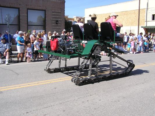 This was probably the coolest thing in the parade.