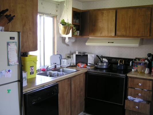 Here is our new kitchen