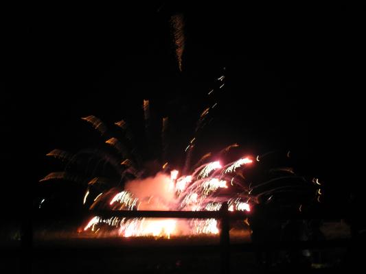 Fireworks.