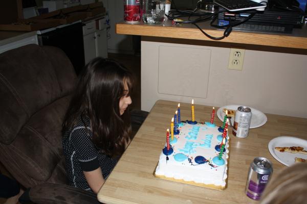 Cake  Andrea\'s 10th Birthday 2011