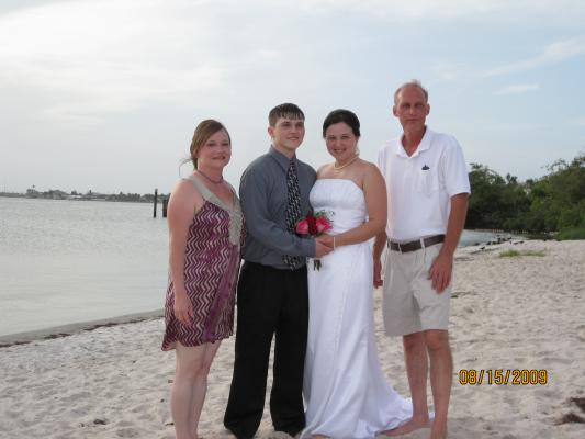 Cindy Zack Courtney Jeff Wedding Park beach 2009