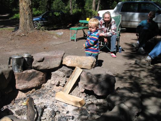 NOah Mary Lou Mike Eder Family Camp 2006